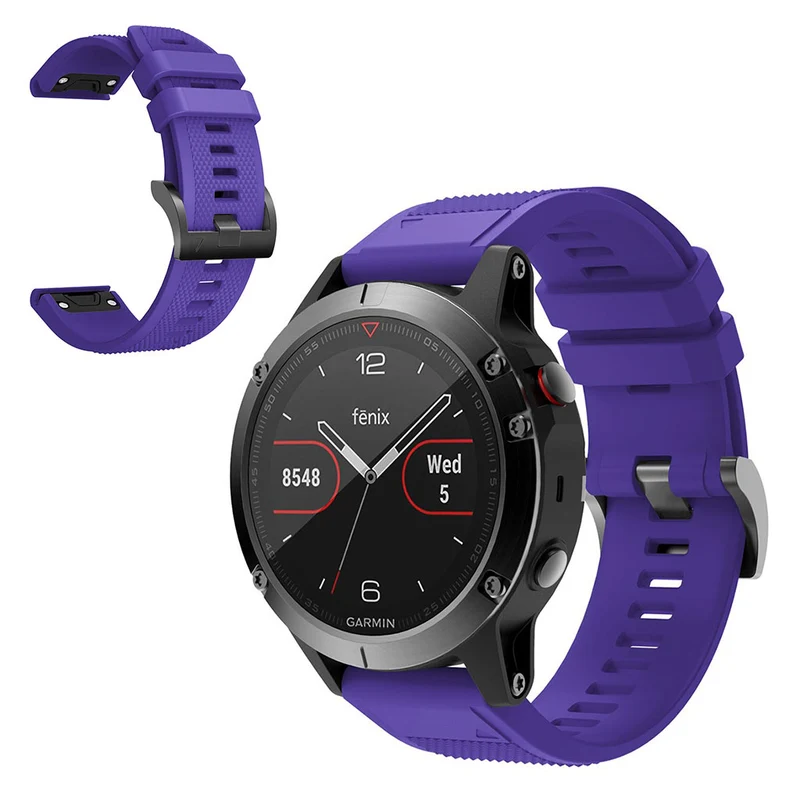 Mega haltbar Garmin Fenix 5 Silikon / TPU armband