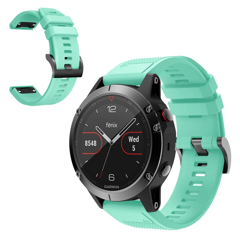 Mega haltbar Garmin Fenix 5 Silikon / TPU armband