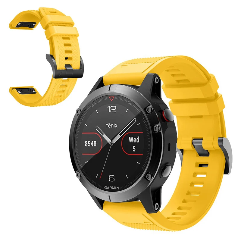 Mega haltbar Garmin Fenix 5 Silikon / TPU armband