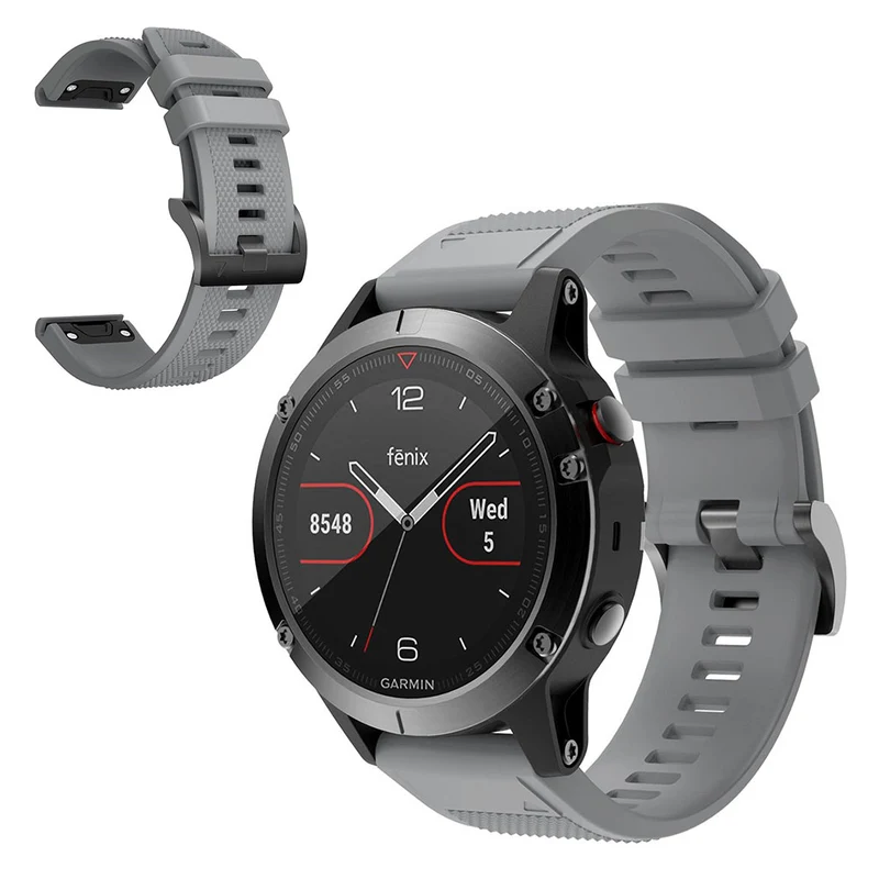 Mega haltbar Garmin Fenix 5 Silikon / TPU armband
