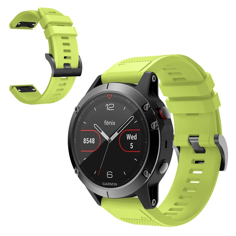 Mega haltbar Garmin Fenix 5 Silikon / TPU armband