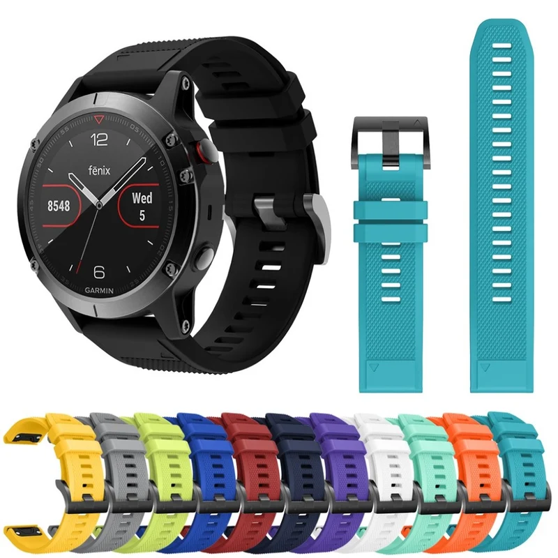 Mega haltbar Garmin Fenix 5 Silikon / TPU armband
