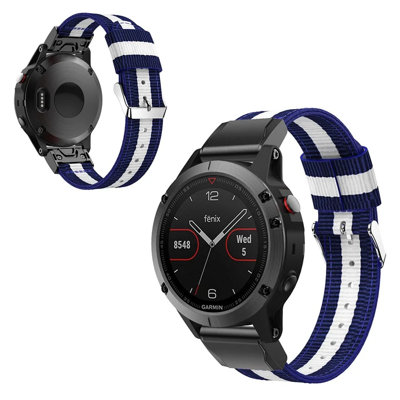 Sehr stilvoll Garmin Fenix 5 Textil / Nylon armband