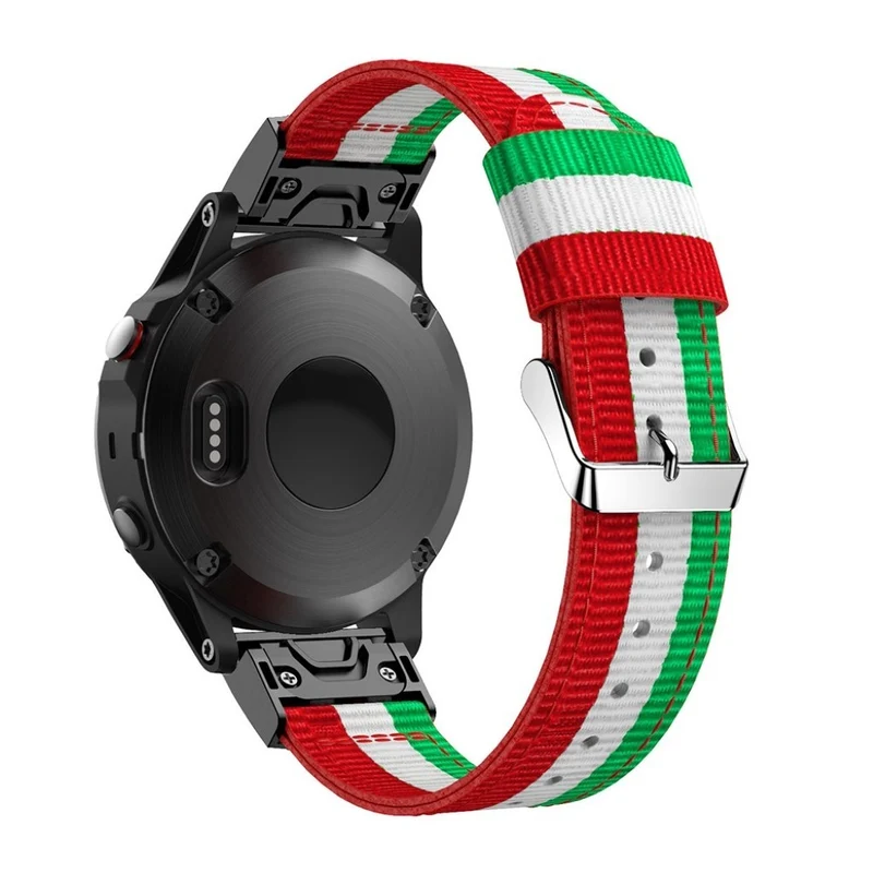 Sehr stilvoll Garmin Fenix 5 Textil / Nylon armband
