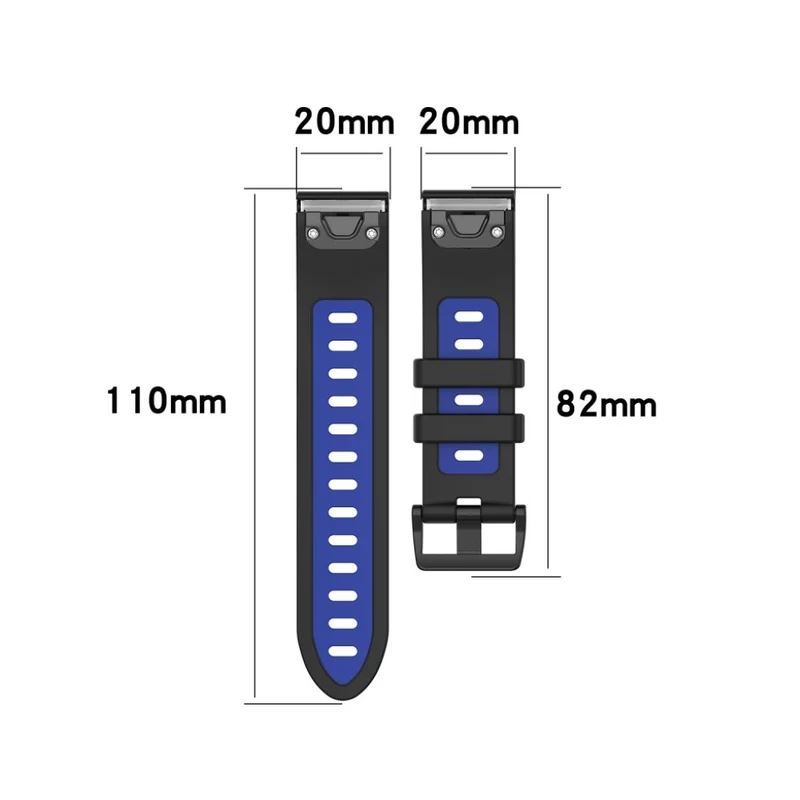 Süß Garmin Fenix 6S / Garmin Fenix 5S Silikon / TPU armband