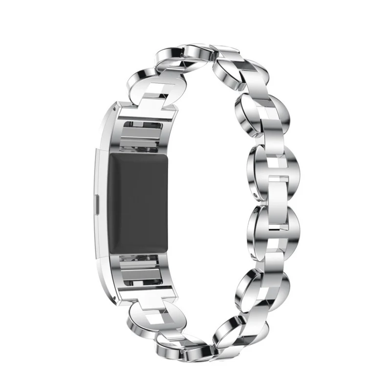 Mega pflegeleicht Fitbit Charge 2 Metall und Strass armband
