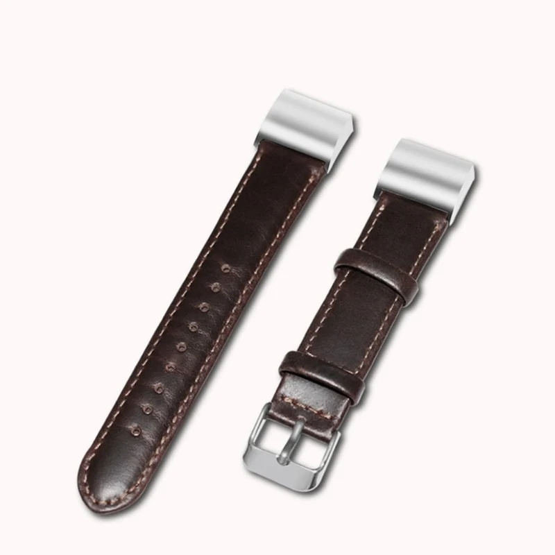 Modisch Fitbit Charge 2 Echtes Leder armband
