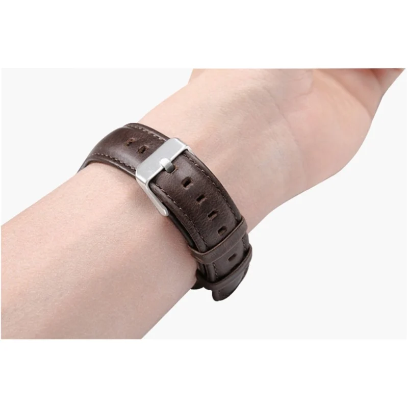 Modisch Fitbit Charge 2 Echtes Leder armband