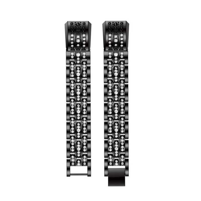 Unglaublich modisch Fitbit Alta Metall und Strass armband