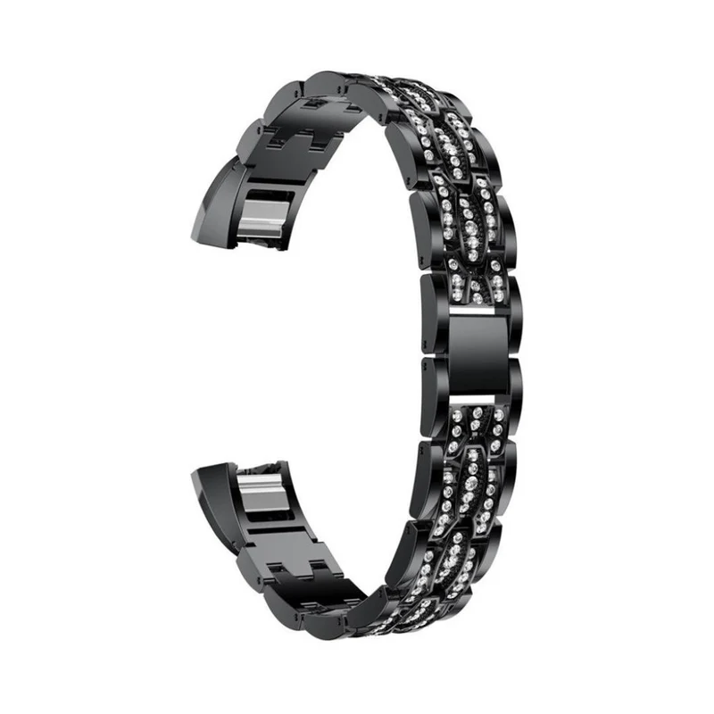 Unglaublich modisch Fitbit Alta Metall und Strass armband