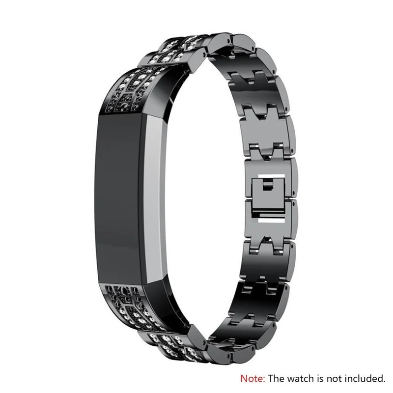Unglaublich modisch Fitbit Alta Metall und Strass armband