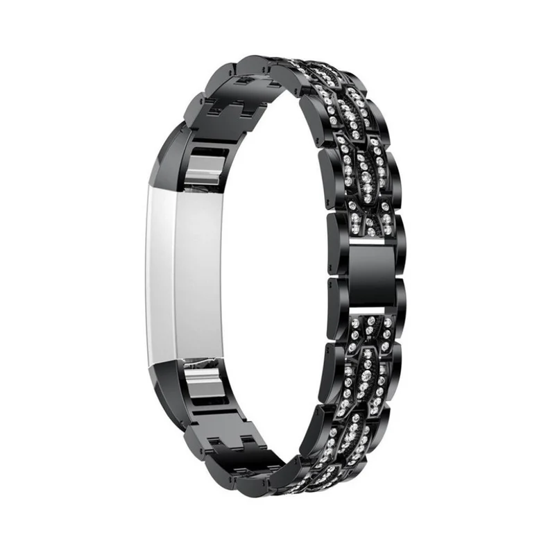 Unglaublich modisch Fitbit Alta Metall und Strass armband