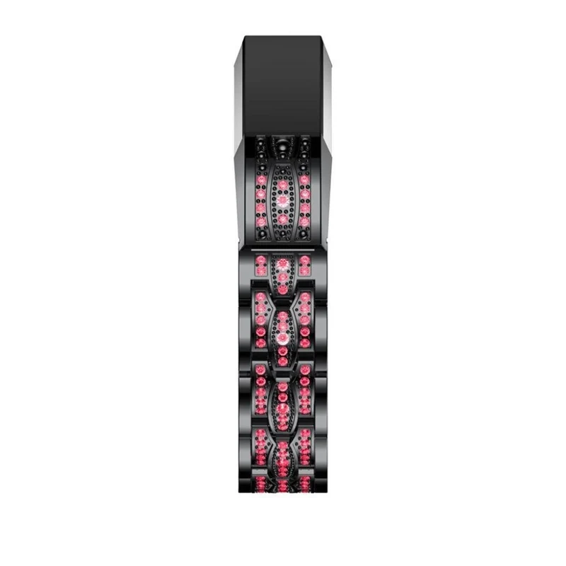 Unglaublich modisch Fitbit Alta Metall und Strass armband