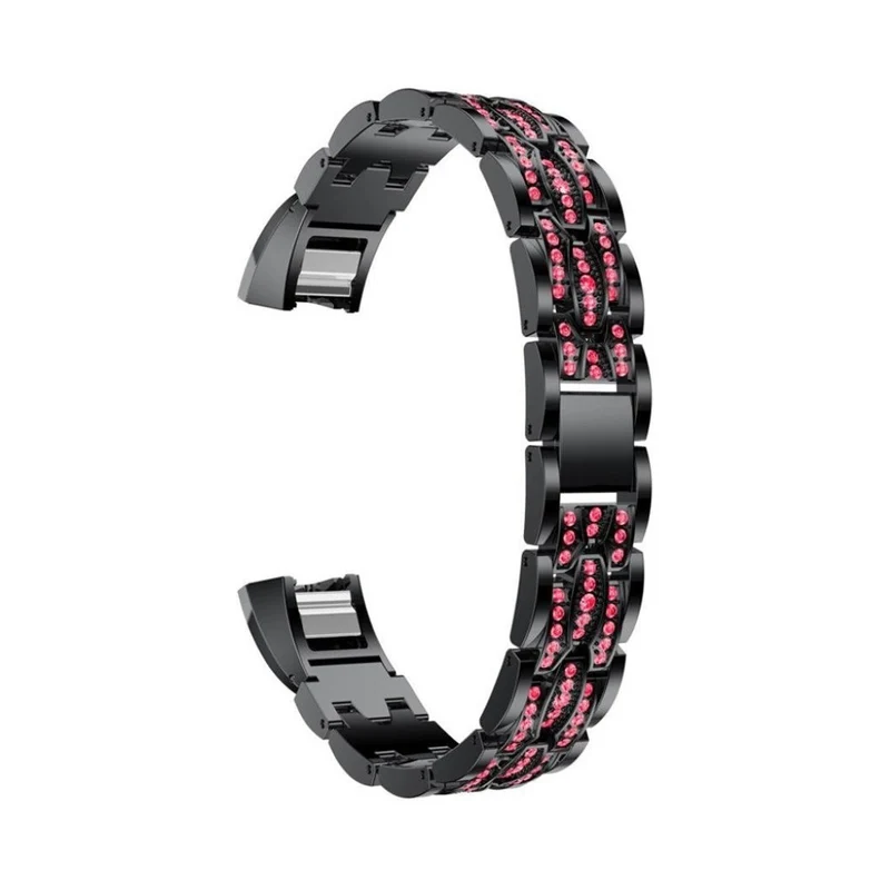 Unglaublich modisch Fitbit Alta Metall und Strass armband