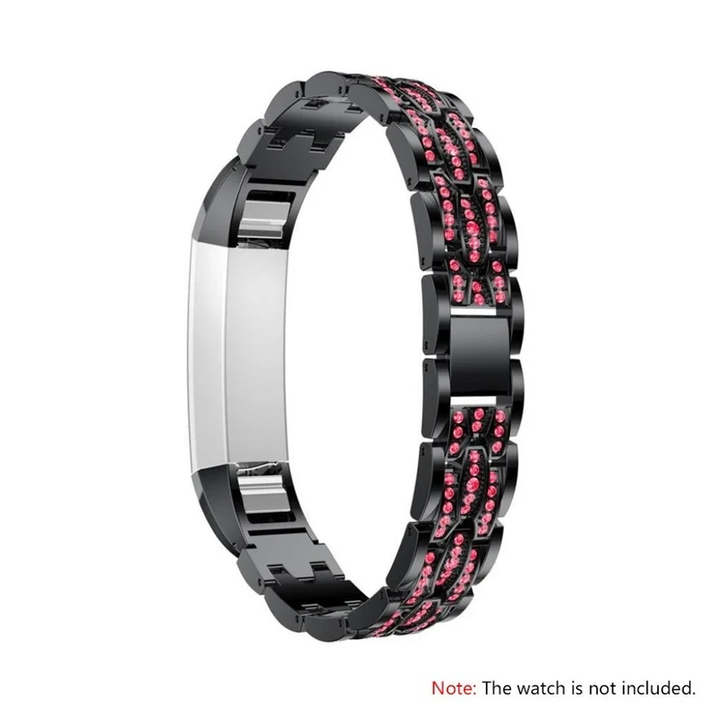 Unglaublich modisch Fitbit Alta Metall und Strass armband