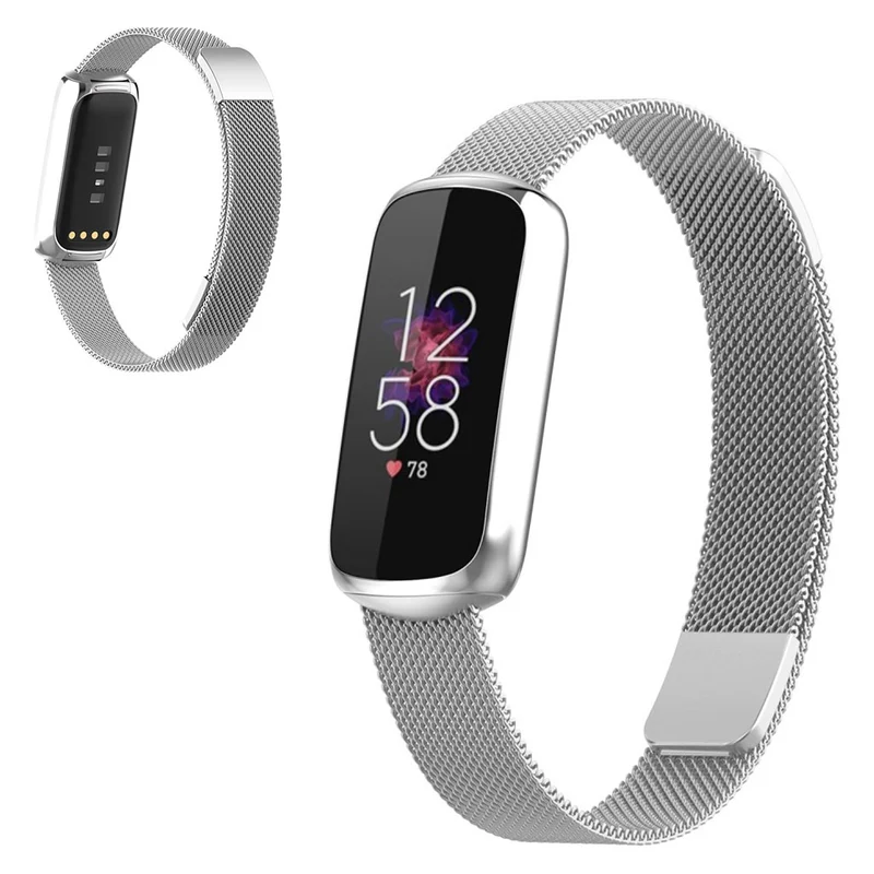 Robust Fitbit Luxe Metall armband