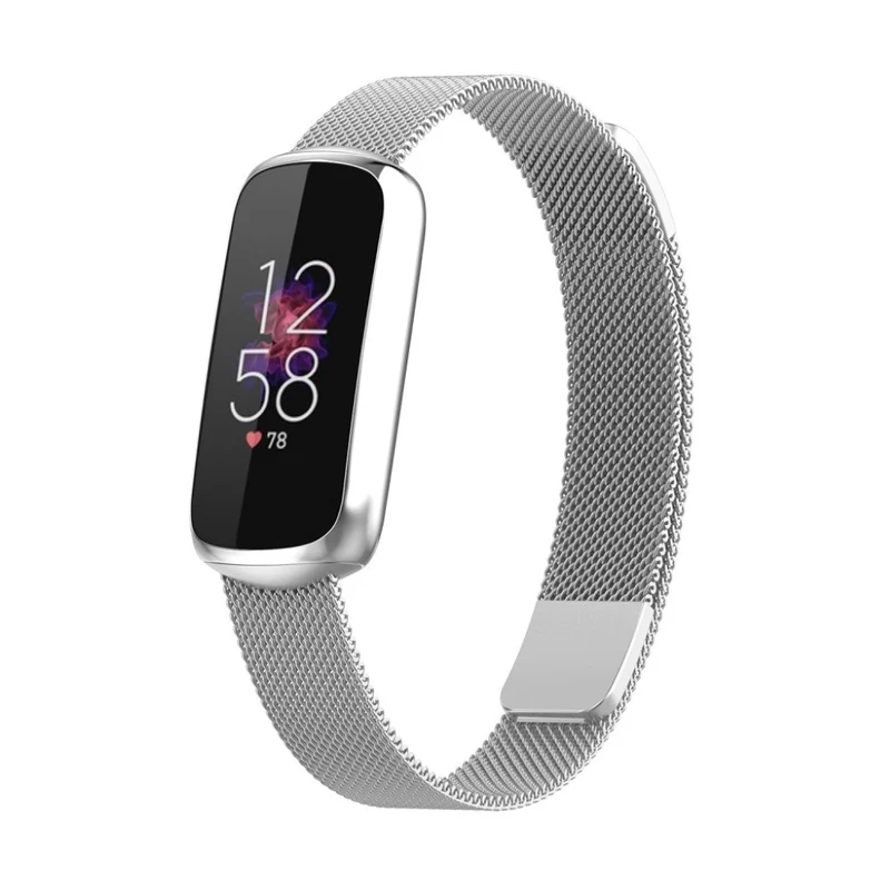 Robust Fitbit Luxe Metall armband