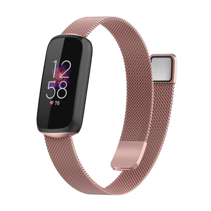 Robust Fitbit Luxe Metall armband