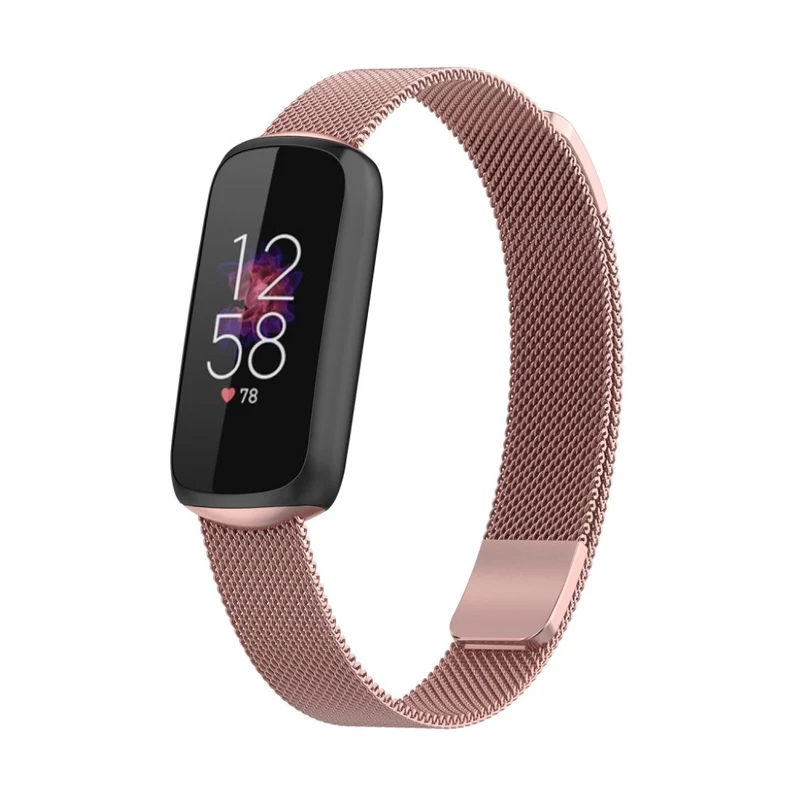 Robust Fitbit Luxe Metall armband