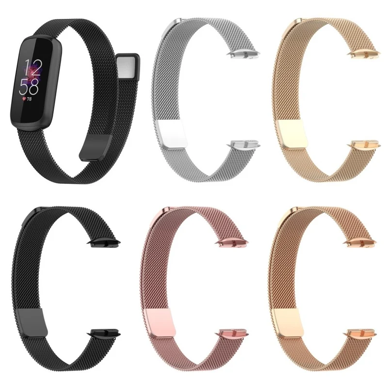 Robust Fitbit Luxe Metall armband