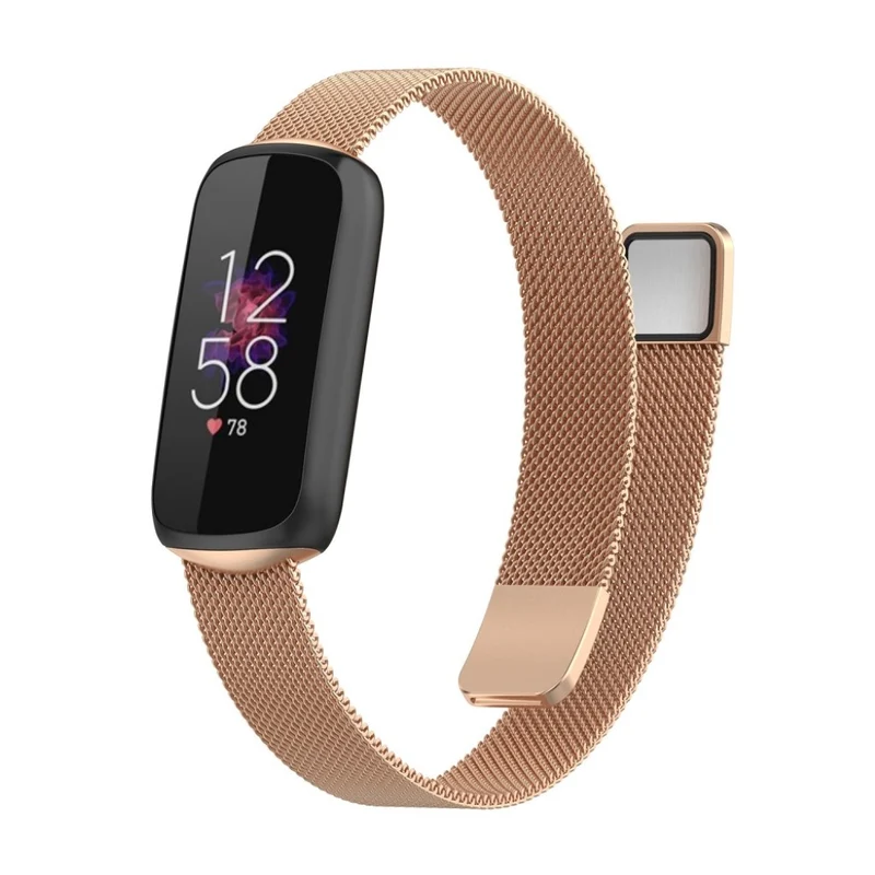 Robust Fitbit Luxe Metall armband