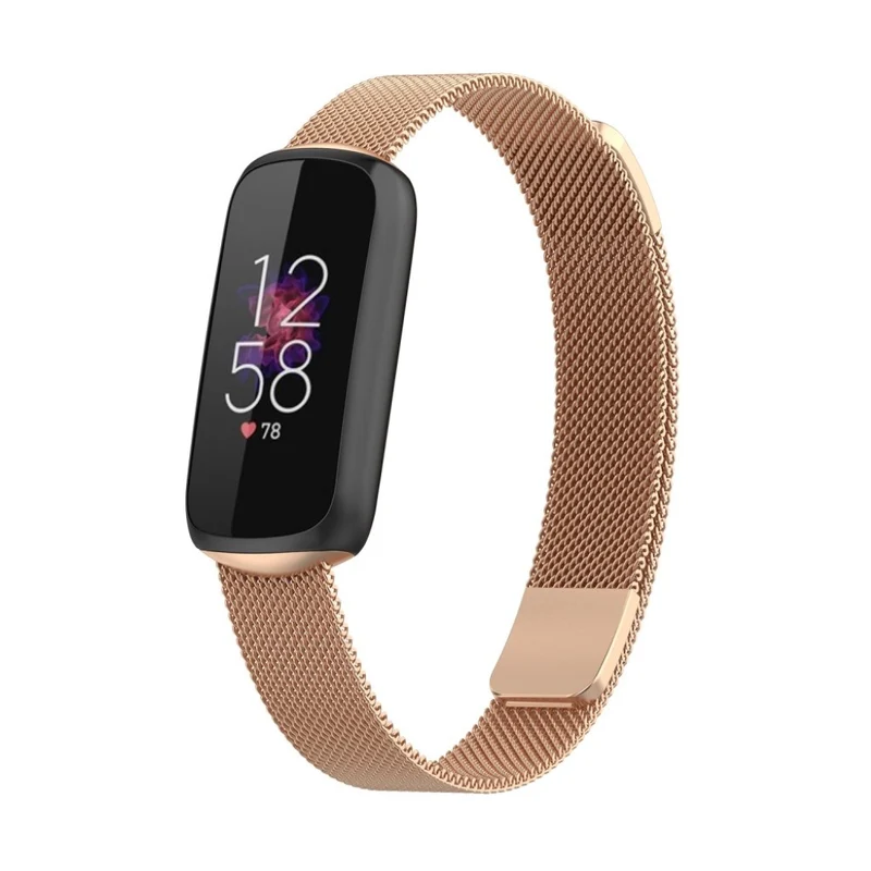 Robust Fitbit Luxe Metall armband