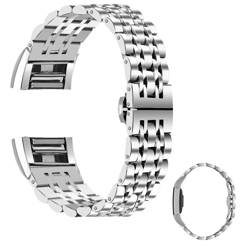 Super cool Fitbit Charge 2 Metall armband