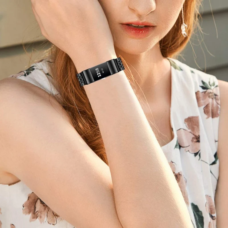 Super cool Fitbit Charge 2 Metall armband