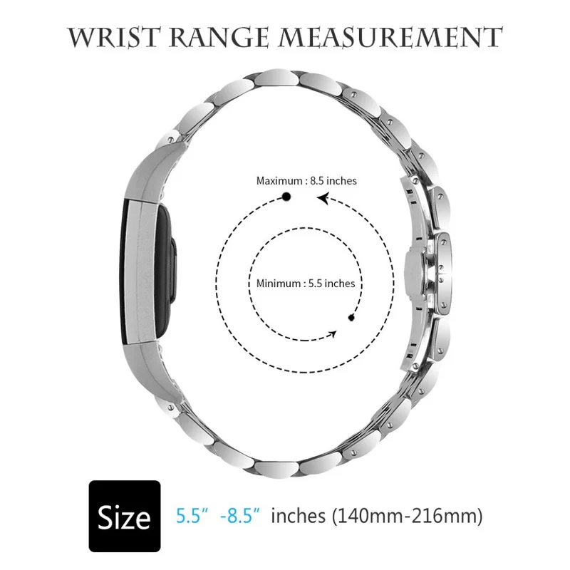 Super cool Fitbit Charge 2 Metall armband