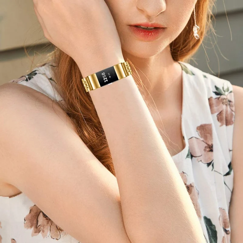 Super cool Fitbit Charge 2 Metall armband