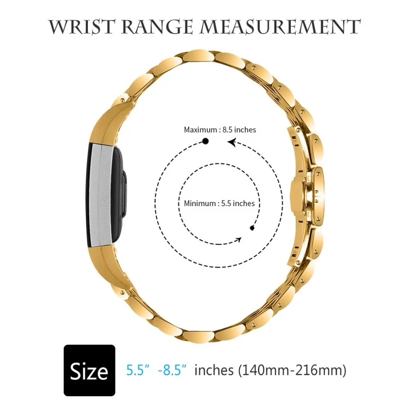 Super cool Fitbit Charge 2 Metall armband
