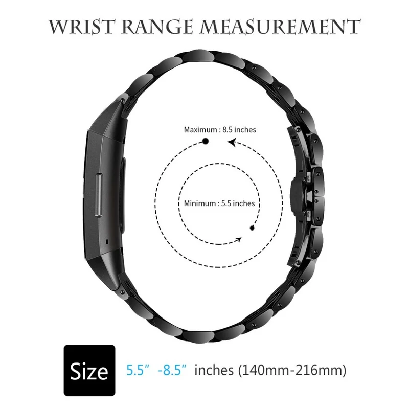 Mega süß Fitbit Charge 4 / Fitbit Charge 3 Metall armband