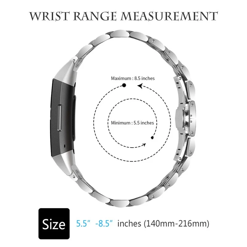 Mega süß Fitbit Charge 4 / Fitbit Charge 3 Metall armband
