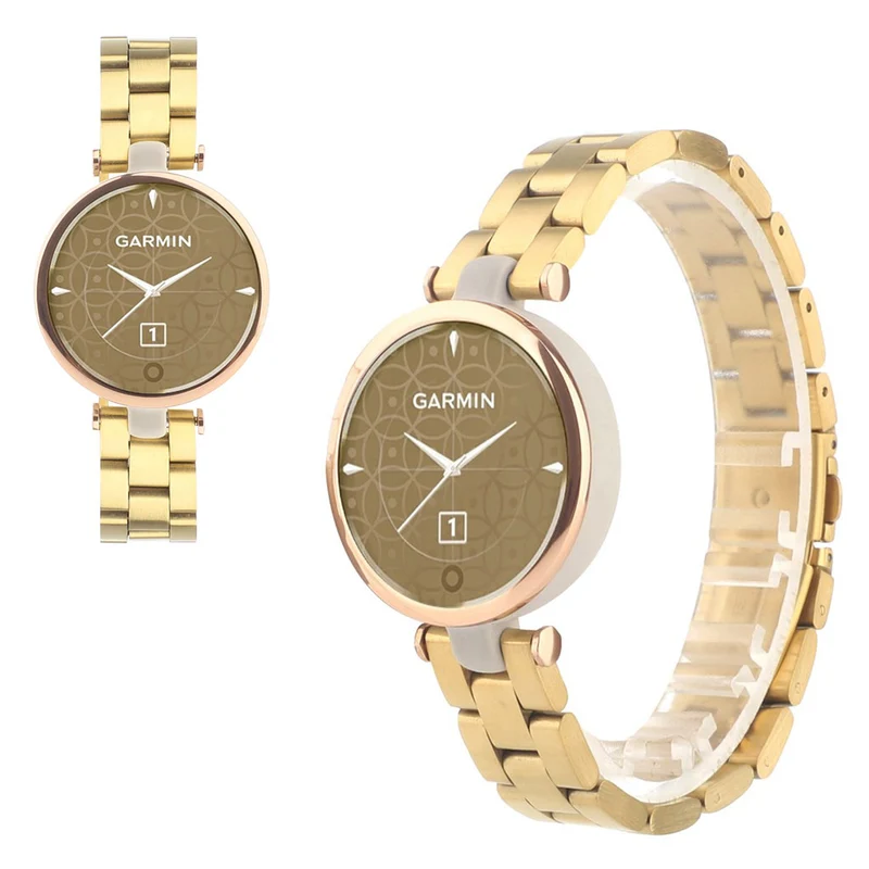 Bemerkenswert ordentlich Garmin Lily Metall armband