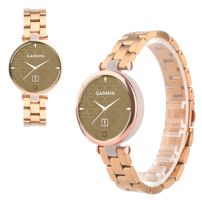Bemerkenswert ordentlich Garmin Lily Metall armband