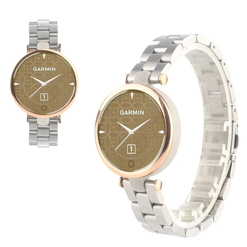 Bemerkenswert ordentlich Garmin Lily Metall armband