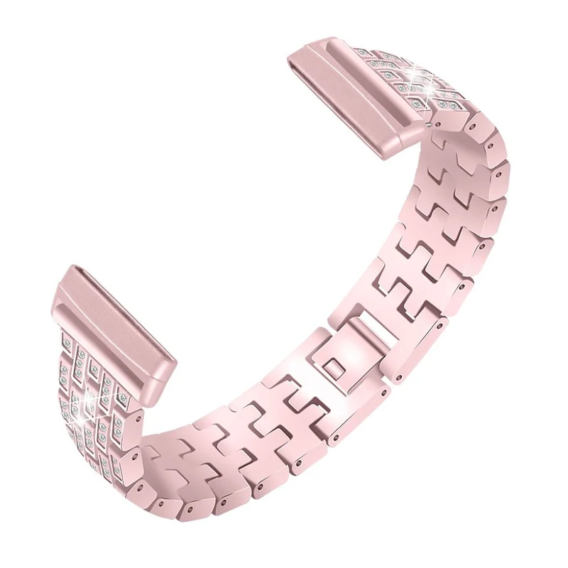 Süß Fitbit Versa 3 / Fitbit Sense Metall und Strass armband