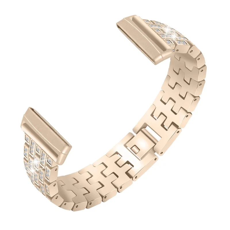 Süß Fitbit Versa 3 / Fitbit Sense Metall und Strass armband