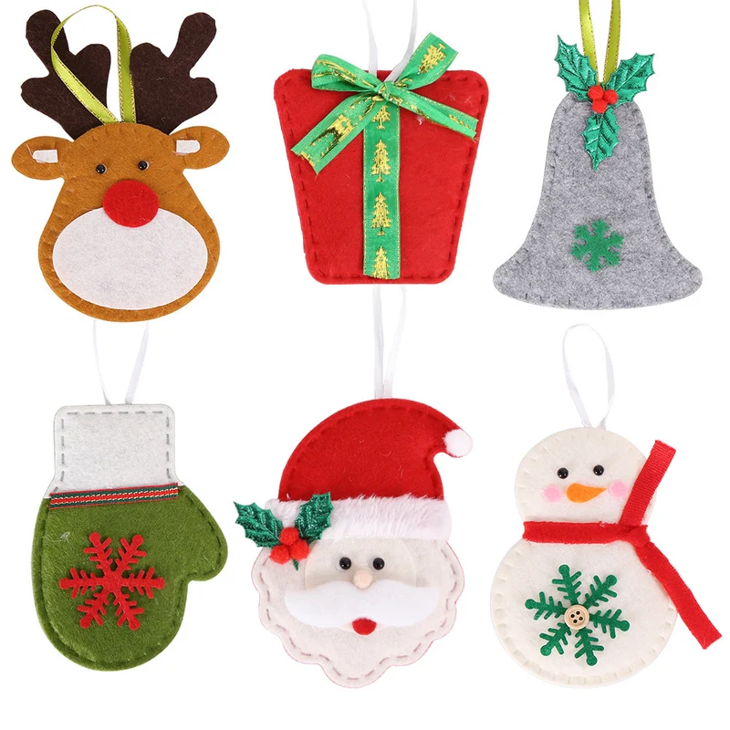 Dekorative Weihnachtsbaumornamente in Rentierform