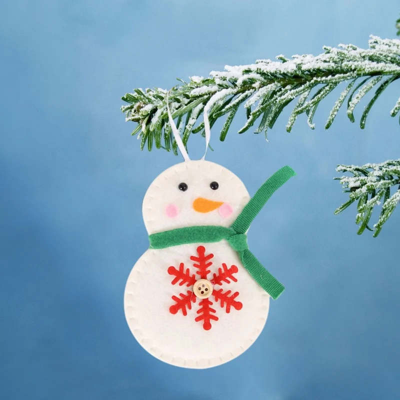 Dekorative Weihnachtsbaumornamente in Rentierform