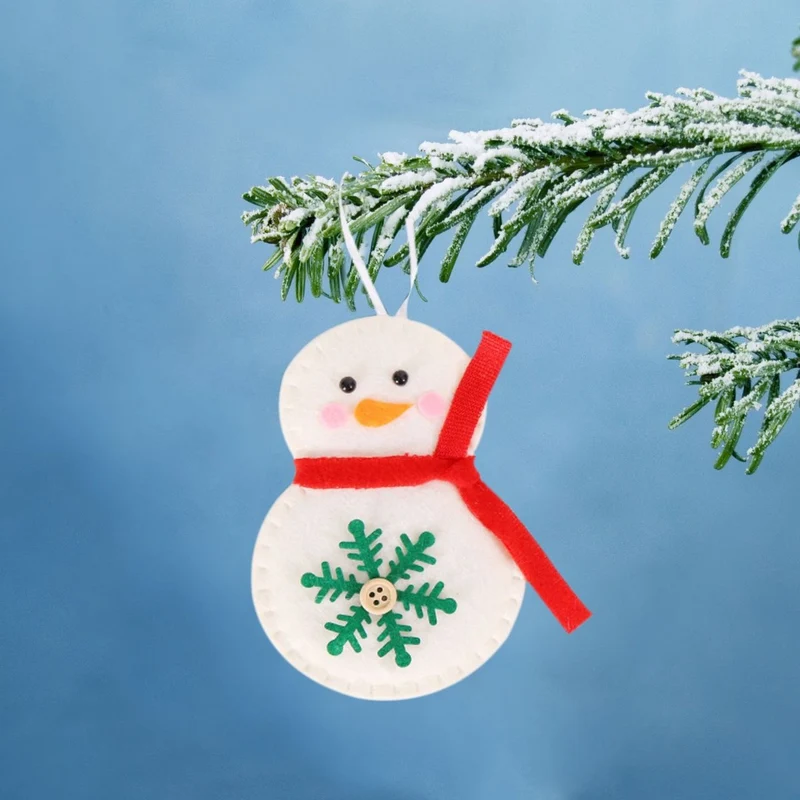 Dekorative Weihnachtsbaumornamente in Rentierform