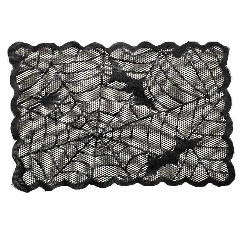Dekorative Spinnennetz Tischdecke