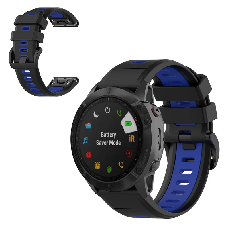 Mega sympathisch Garmin Fenix 6X Silikon / TPU armband