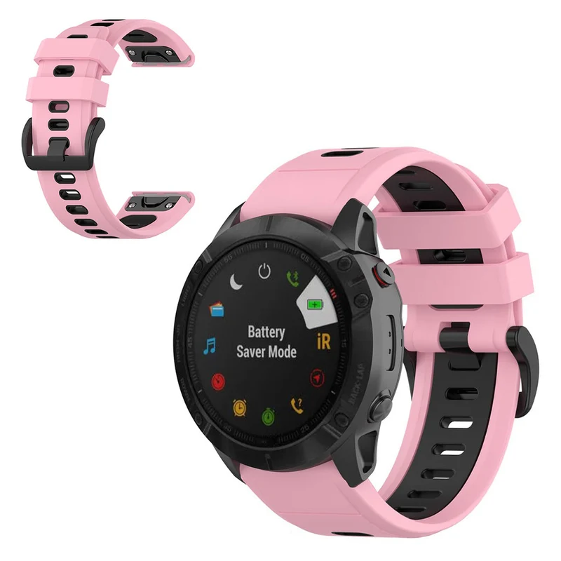 Mega sympathisch Garmin Fenix 6X Silikon / TPU armband