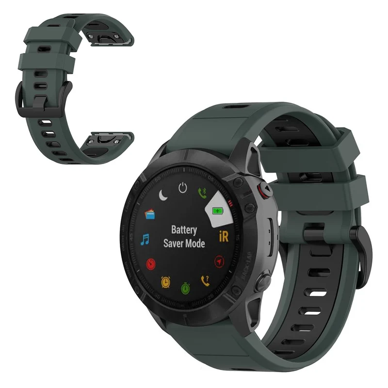 Mega sympathisch Garmin Fenix 6X Silikon / TPU armband