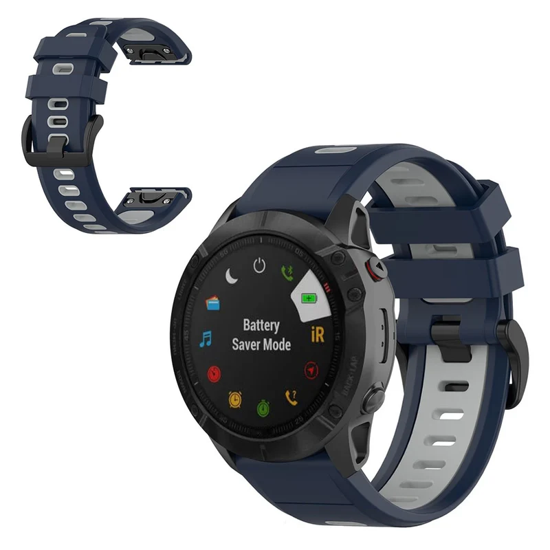 Mega sympathisch Garmin Fenix 6X Silikon / TPU armband