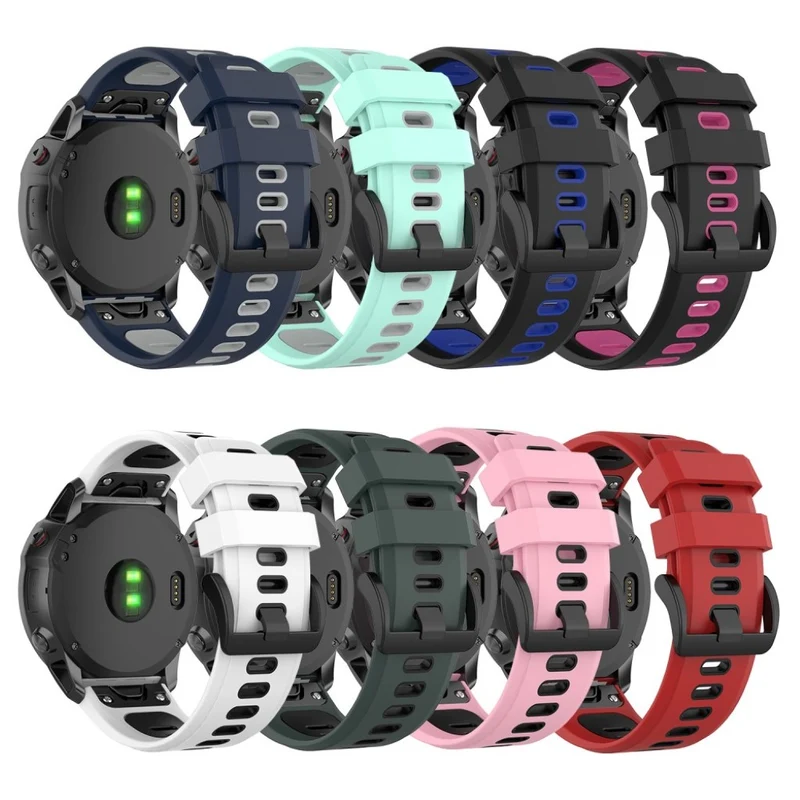 Mega sympathisch Garmin Fenix 6X Silikon / TPU armband