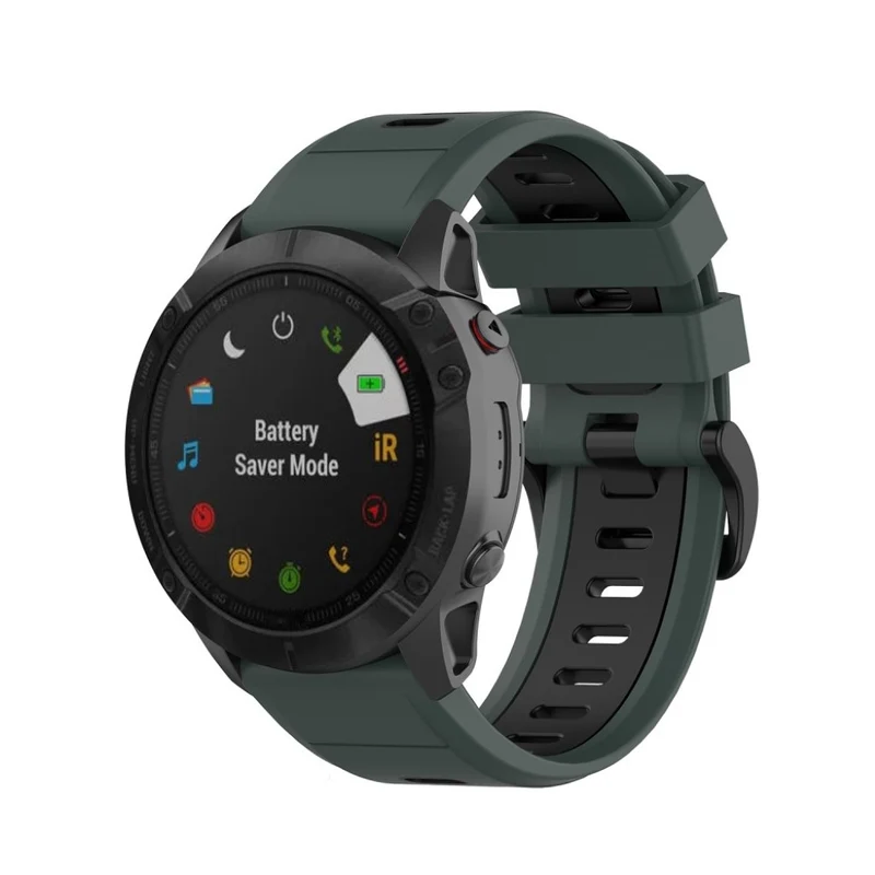 Mega sympathisch Garmin Fenix 6X Silikon / TPU armband