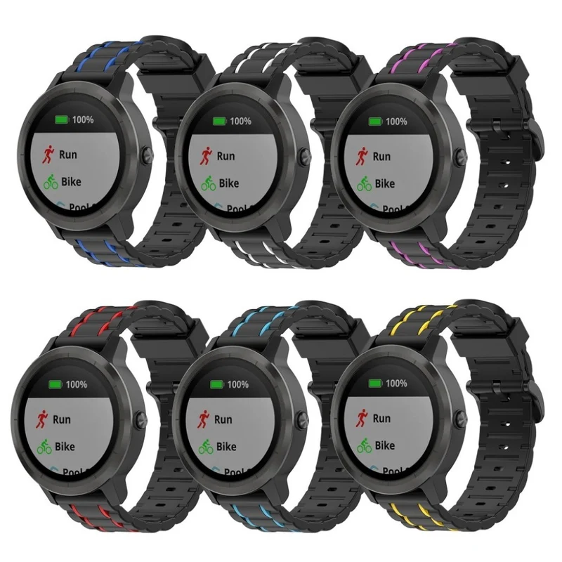 Mega schön Universell Garmin Silikon / TPU armband