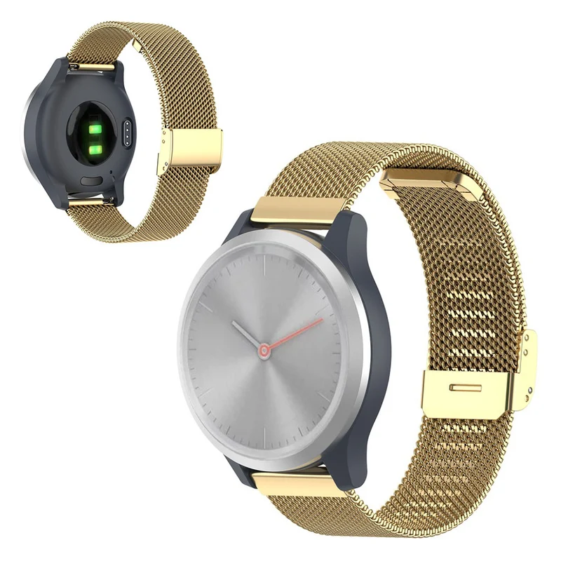 Garmin Vivomove 3S / Garmin Vivoactive 4S Metall armband